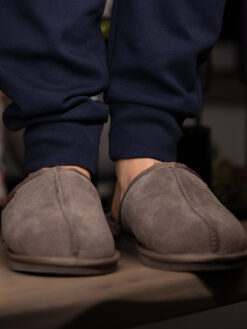 jean paul pantoufle m dark brown