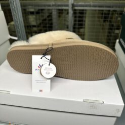 jean paul pantoufle w feather grey