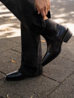 roberto rosso gran sasso leather black