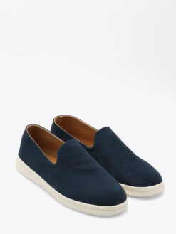 roberto rosso genova loafer suede navy