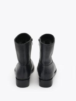 roberto rosso pavia leather boot black