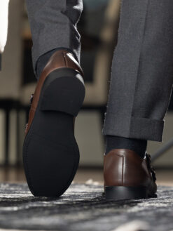 gregers monkstrap brown