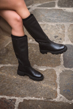 roberto rosso campiglio high leather black