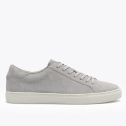 roberto rosso verona leather suede m light grey