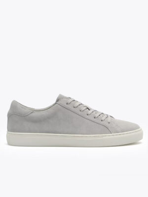 roberto rosso verona leather suede m light grey