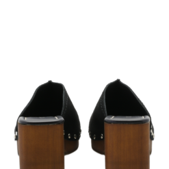roberto rosso clogs suede black