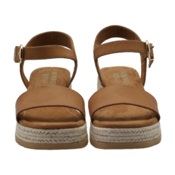 roberto rosso lili wedge cognac