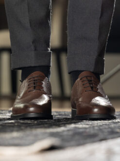 gregers oxford brogue brown