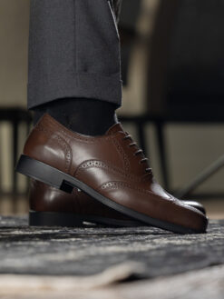 gregers oxford brogue brown