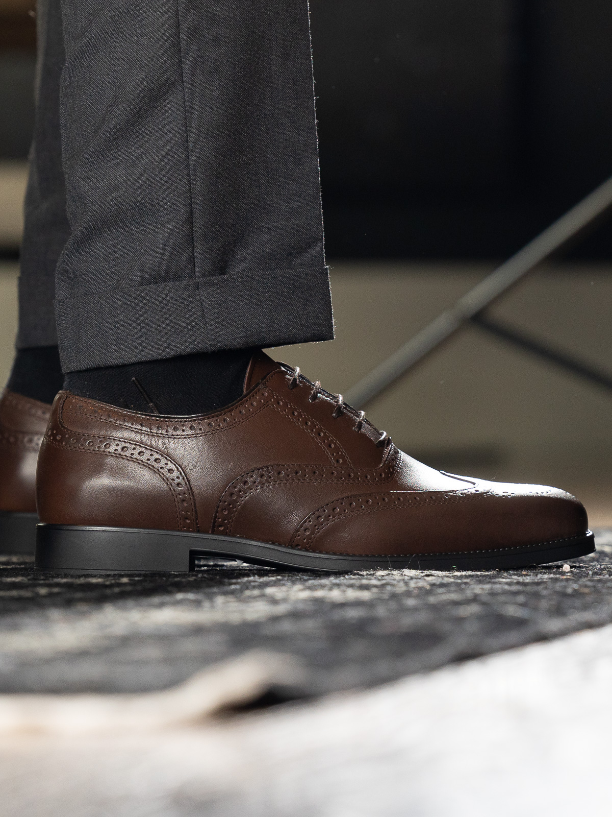 gregers oxford brogue brown
