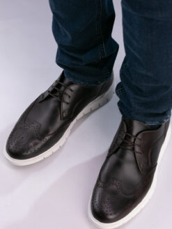 gregers sport brogue dk.brown
