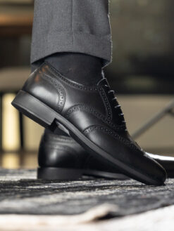 gregers oxford brogue black
