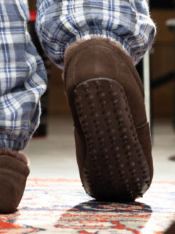 jean paul moccasin dark brown
