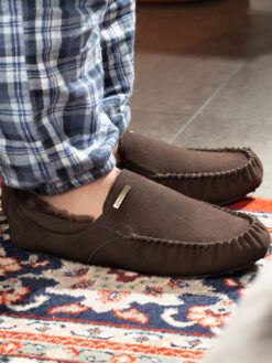 jean paul moccasin dark brown