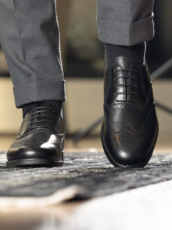 gregers oxford brogue black