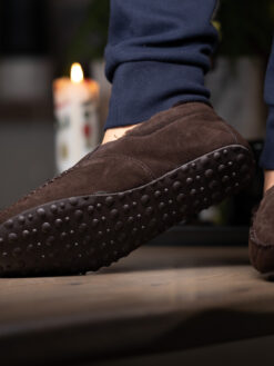 jean paul moccasin dark brown
