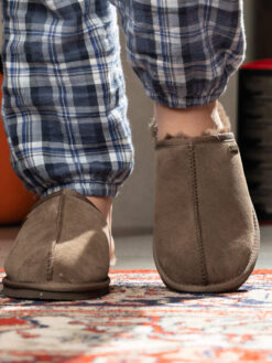 jean paul pantoufle m dark brown