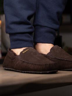 jean paul moccasin dark brown