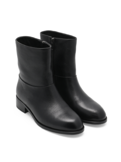 roberto rosso pavia leather boot black