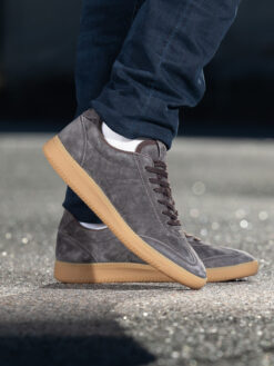 jean paul sancy suede coffee