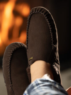 jean paul moccasin dark brown