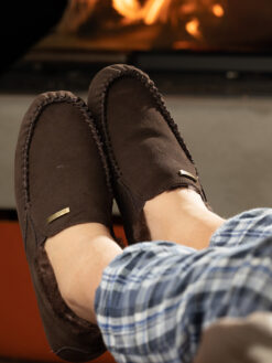 jean paul moccasin dark brown