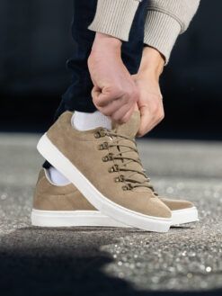 jean paul sancerre suede taupe