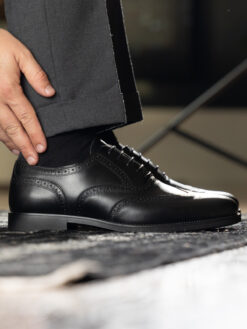 gregers oxford brogue black
