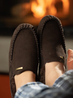 jean paul moccasin dark brown