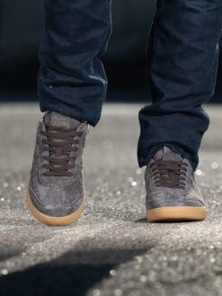 jean paul sancy suede coffee
