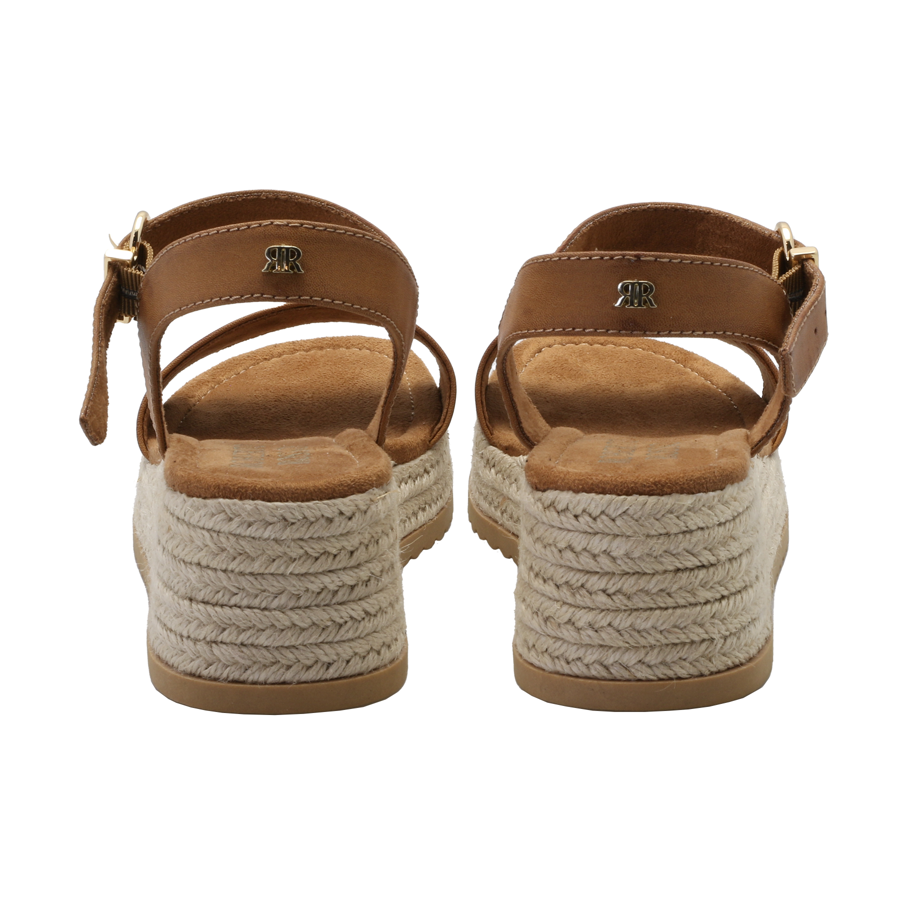 roberto rosso lili wedge cognac