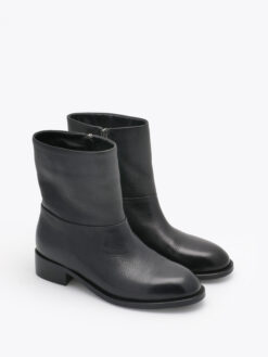 roberto rosso pavia leather boot black