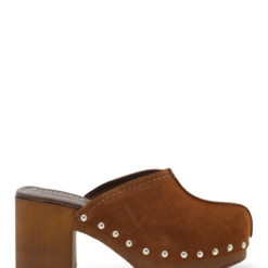 roberto rosso clogs suede brown