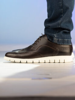 gregers sport brogue dk.brown