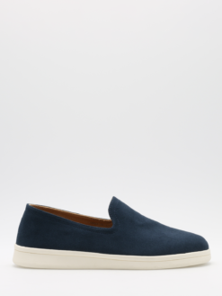 roberto rosso genova loafer suede navy