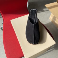 roberto rosso clogs suede black