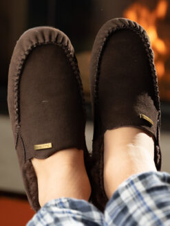 jean paul moccasin dark brown