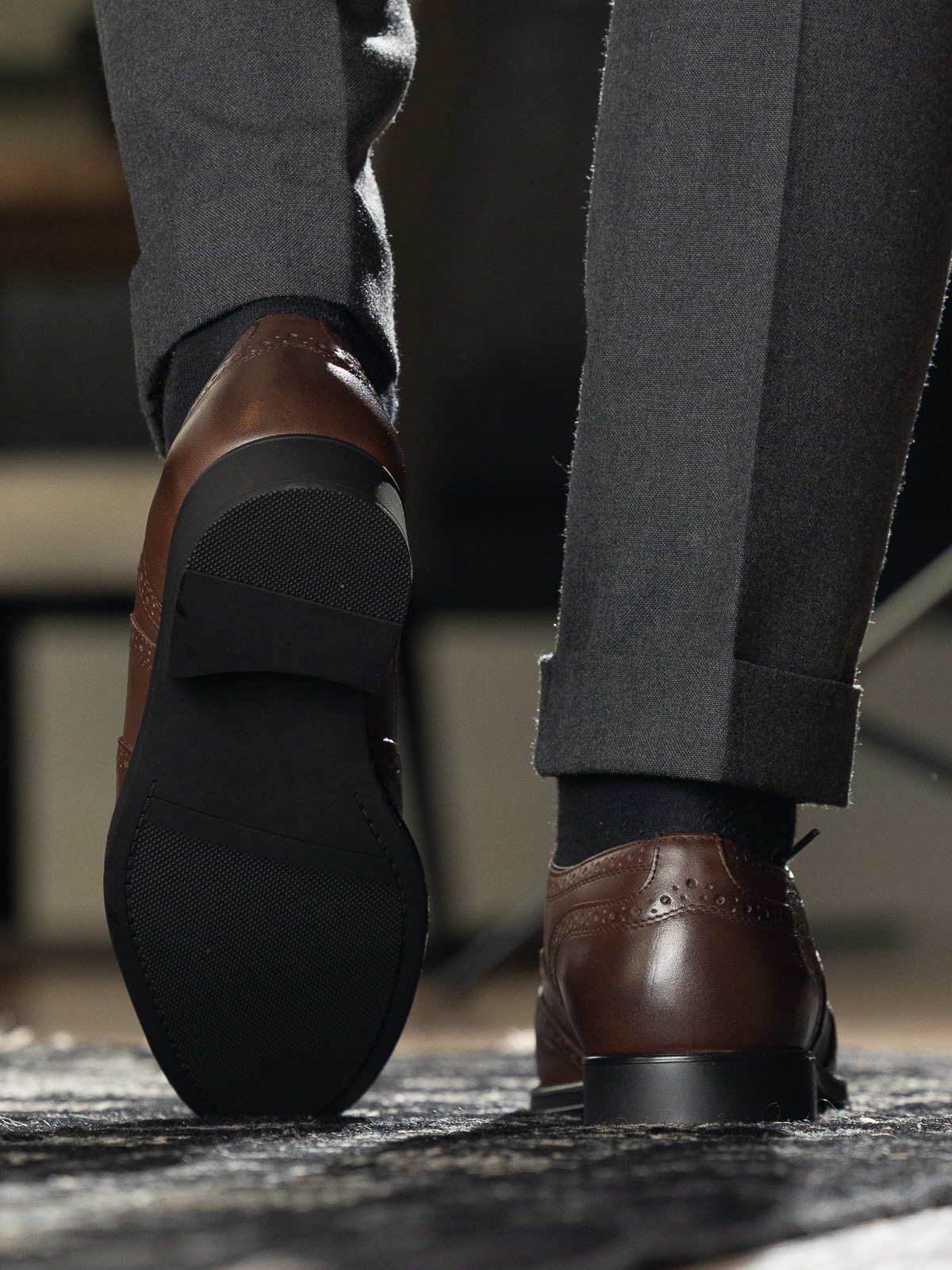 gregers oxford brogue brown
