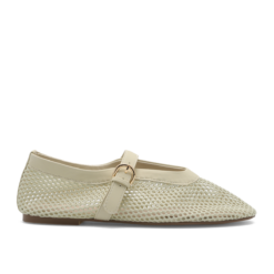roberto rosso palermo ballerina cream
