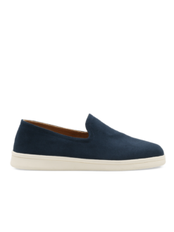 roberto rosso genova loafer suede navy
