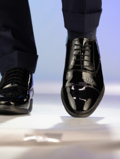 gregers bergamo black patent
