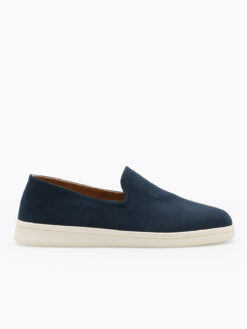 roberto rosso genova loafer suede navy
