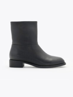 roberto rosso pavia leather boot black