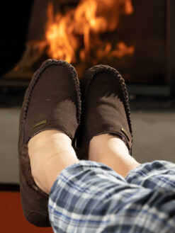 jean paul moccasin dark brown