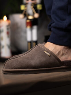 jean paul pantoufle m dark brown